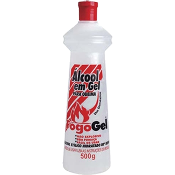 ÁLCOOL GEL ACENDEDOR FOGOGEL 500ML