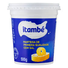 MANTEIGA ITAMBÉ COM SAL 500G