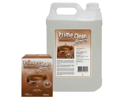 SABONETE ESPUMA PÊSSEGO 5L PRIME CLEAN