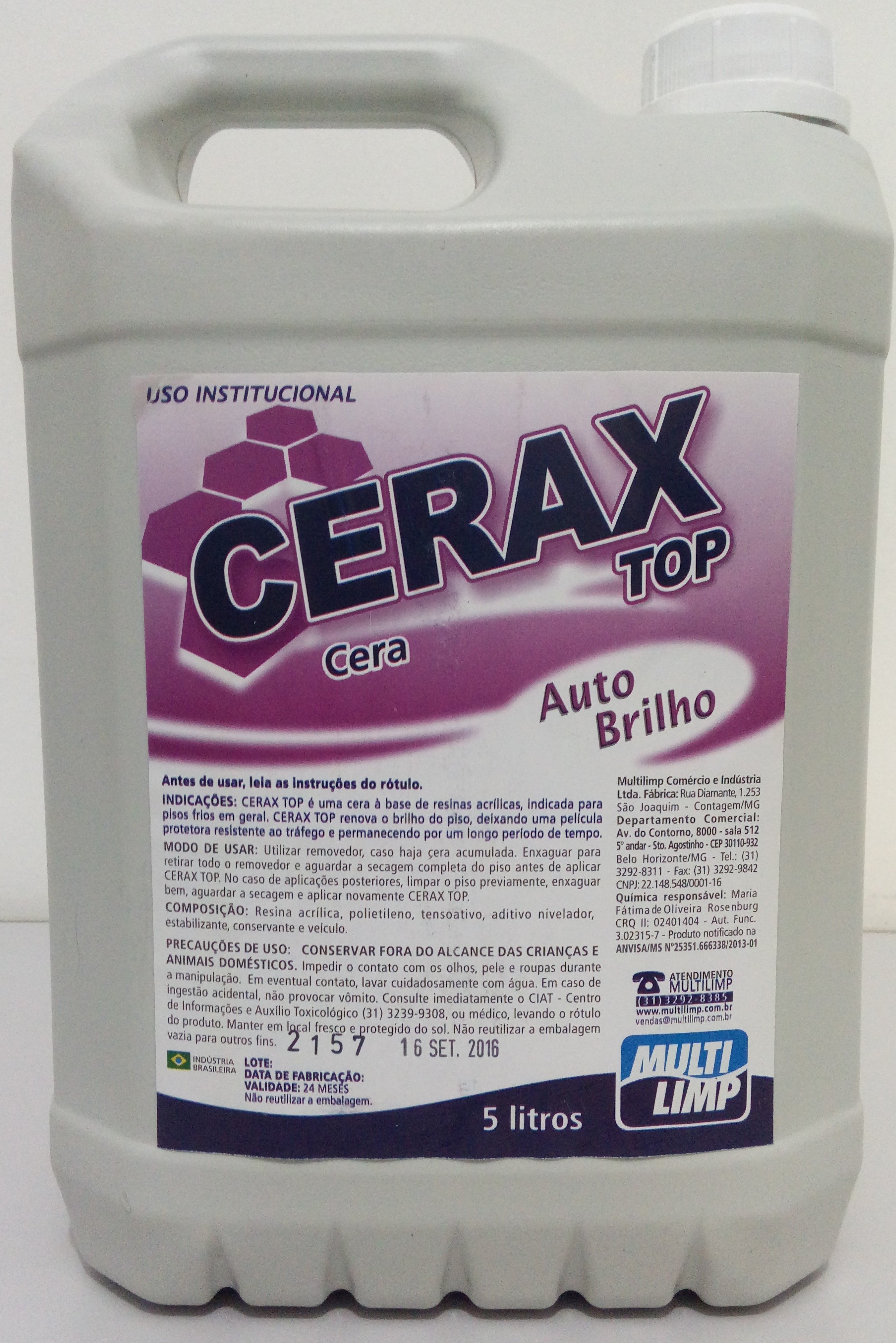 IMPERMEABILIZANTE ACRILICO CERAX TOP MULTILIMP 5LTS