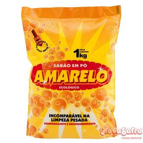 SABÃO EM PÓ AMARELO 1KG