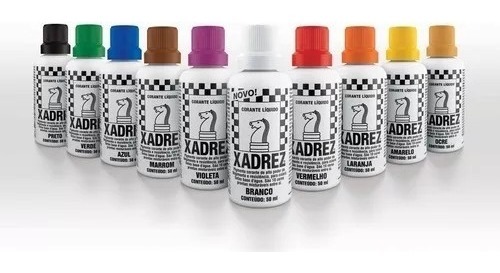 CORANTE LIQUIDO 50ML XADREZ