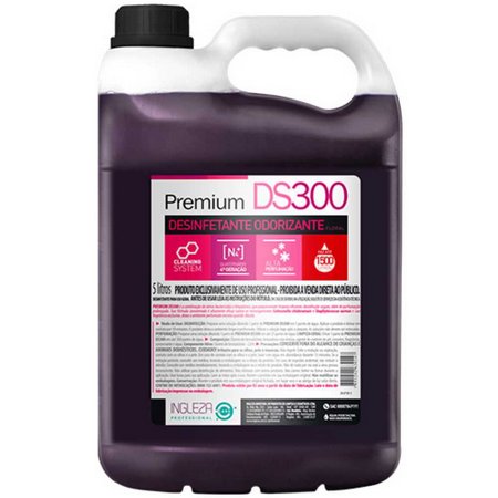 DESINFETANTE 5L SUPER CONC. DS 300 PREMIUM FLORAL/ LAVANDA