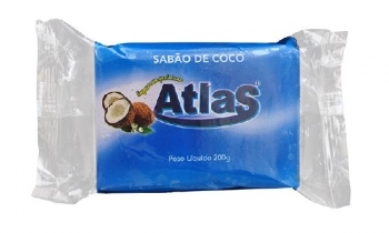 SABÃO EM BARRA COCO ATLAS 200GR