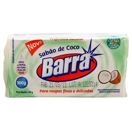 SABÃO EM BARRA COCO BARRA 100GR
